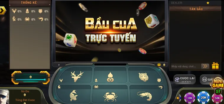Bầu Cua Live Tại VaoBet Đỉnh Cao Giải Trí Với Tỷ Lệ Trả Thưởng Hấp Dẫn