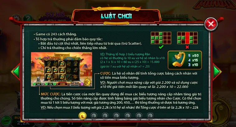 Slot Game Kungfu Panda Tại VaoBet Với Cơ Hội Chiến Thắng Đỉnh Cao Mọi Lúc