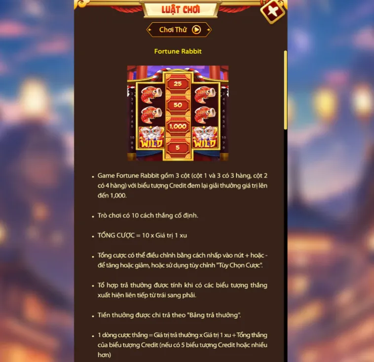 Nổ Hũ Fortune Rabbit Tại VaoBet Với Cơ Hội Rinh Thưởng Khủng Mỗi Ngày
