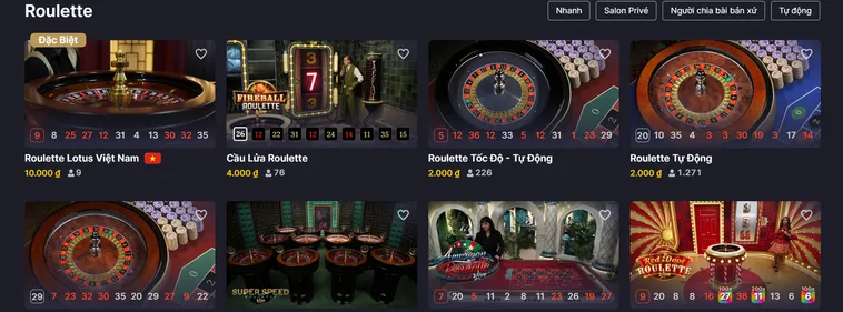 Bứt Phá Giới Hạn Với Vòng Quay Roulette Live Tại Vaobet Đầy Kịch Tính