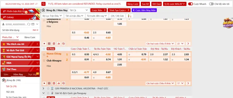 Chinh Phục Đỉnh Cao Cá Cược Thể Thao SABA Sports Tại VaoBet Chuyên Nghiệp
