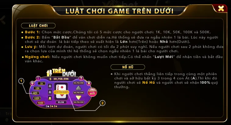 Trải Nghiệm Cá Cược Game Nhanh Trên Dưới Tại VaoBet Đỉnh Cao Nhất Hiện Nay