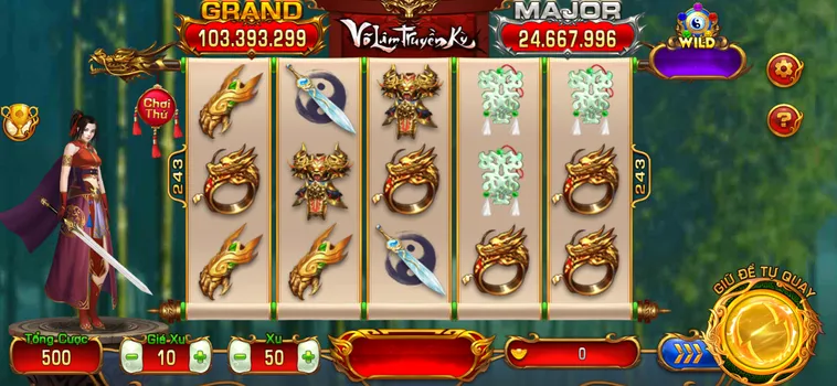 Slot Game Võ Lâm Truyền Kỳ Tại VaoBet Với Trải Nghiệm Đỉnh Cao Và Thưởng Lớn