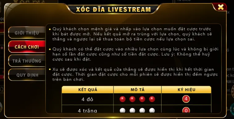 Trải Nghiệm Đỉnh Cao Xóc Đĩa Live Tại Vaobet Với Cơ Hội Thắng Lớn Ngay Hôm Nay